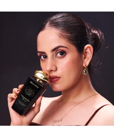 Bloom Beauty BELLAVITA Mood Collection Magnetic Eau De Parfum for Her with Cherry Jasmine Rose and Caramel |Premium Long Lasting Fragrance Perfume for Women 100 ML - Buy Online on GoSupps.com