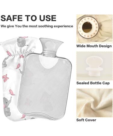 Shop Elephant & Butterfly Hot Water Bottles - 2L Pain Relief & Hand Warmer | International Shipping - Buy Online on GoSupps.com