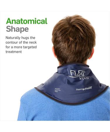 FlexiKold Gel Neck Ice Pack - Reusable Cold Compress for Neck, Back, Shoulder, Knee, Foot, Elbow - A6301-COLD | NatraCure - Buy Online on GoSupps.com