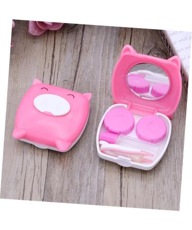 Shop SOLUSTRE 2pcs Cartoon Lens Case & Storage Box - Ideal for Lens Protection & Organization | International Shipping Available - Buy Online on GoSupps.com