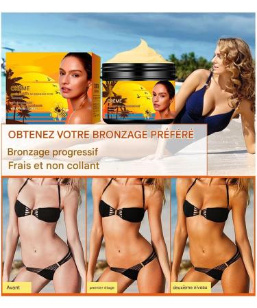  YNPQTDS Self-Tanning Body Lotion - Instant Self-Tanning Face Solution | Long-Lasting Natural Beauty Care for Outdoor Holidays - Buy Online on GoSupps.com