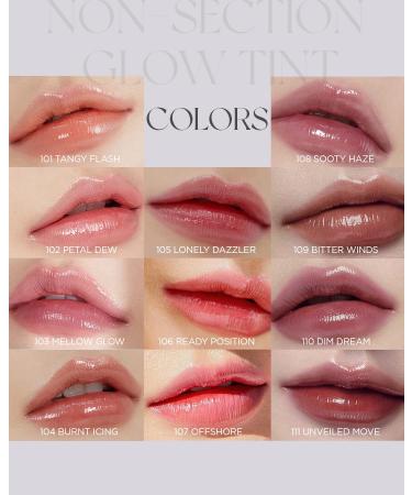 EQUMAL Glowy Tint 109 BITTER WINDS | Glass Lasting Lip Makeup | Moisturizing Lip Stain for Glossy Finish | Buildable Lipstick 0.18 fl.oz - Buy Online on GoSupps.com
