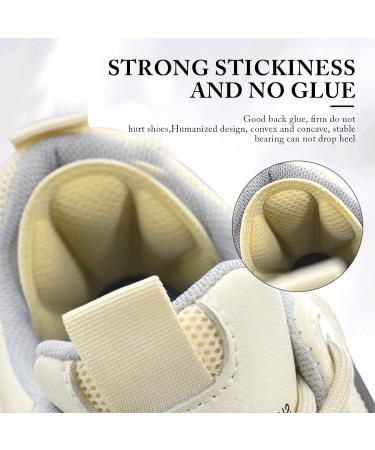 TSHAOUN Heel Cushion Pads - 6 Pairs, Prevent Grind Feet, Self-Adhesive Inserts for Women Men - Black Gray Beige - Buy Online on GoSupps.com