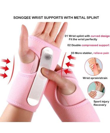 Wrist Support Brace for Carpal Tunnel Pain Relief - Adjustable Left Hand Splint for Arthritis, Tendonitis, Fractures & Sprains - Buy Online on GoSupps.com