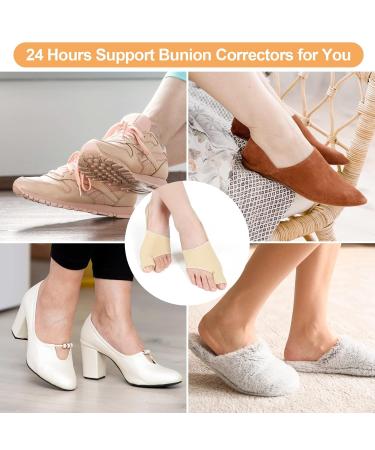 Buy Bunion Corrector for Men & Women | Comfortable Toe Corrector Socks & Orthopedic Splint for Hallux Valgus - Day & Night Support - Buy Online on GoSupps.com