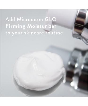 Microderm GLO Firming Moisturizer - Advanced Hydrating Facial Cream with Hyaluronic Acid & Resveratrol for Radiant Skin | 1.75 Oz - International Shipping Available - Buy Online on GoSupps.com