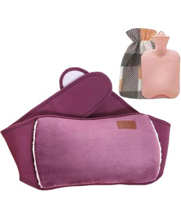 Xiaocao Hot Water Bottle with Belt Cover - Spout-Proof Heat Bag for Hand Waist Belly Neck Relief | Perfect Gift for Women & Girls - Buy Online on GoSupps.com