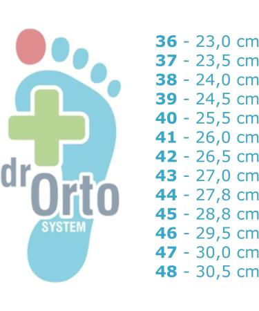 Buy Dr Orto Women's & Men's Adjustable Width Orthopedic Velcro Shoes - Black EU Sizes 36-48 - Buy Online on GoSupps.com