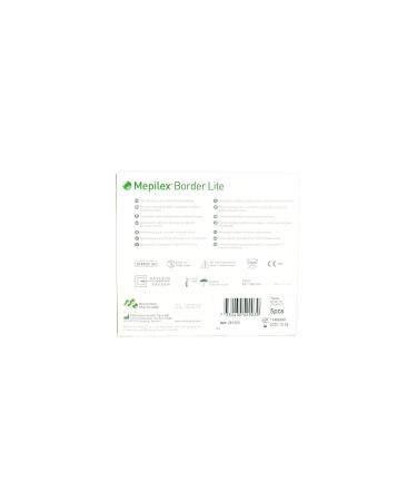 Mepilex Border Lite 4" x 4" (10 x 10 cm) Thin Soft Silicone Foam Dressing - Buy Online on GoSupps.com