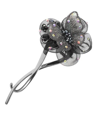 FRCOLOR Pins no slip hair grips hair clamps butterfly hair barrettes butterfly hair claws butterfly hair clips hair clips for girls hair pins for buns Miss French alloy no