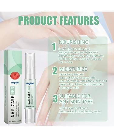 TUITUII Nail Care Pen nail care pen nail repair pen with tea tree oil vitamin E nourishes and soothes the nails strengthens the nail structure - Buy Online on GoSupps.com