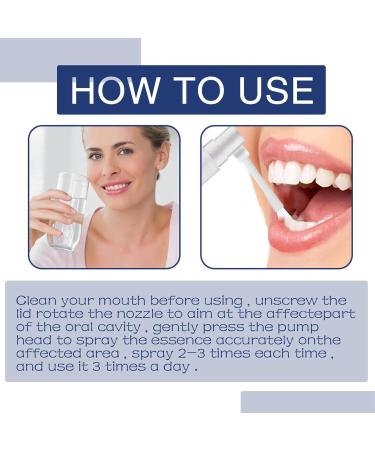 Toothache Relieving Spray Toothache Pain Relief for Adult Oral Care Spray Pain Relief for Toothache Toothache Gum Pain Spray for Teeth Health Portable Toothache Care Spray - 20ML - Buy Online on GoSupps.com