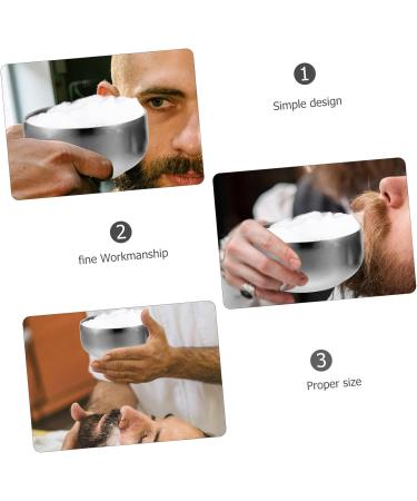 Angoily Metal Shaving Soap Holder (2-Pack) | Stylish Man's Razor Foam Bowl for Smooth Shaving Experience - Buy Online on GoSupps.com
