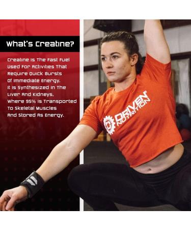 Driven Nutrition Creatine 200g - Unflavored Micronized Powder for Enhanced Strength Endurance & Cognitive Performance - 5g Serving to Reduce Fatigue - International Shipping Available - Buy Online on GoSupps.com