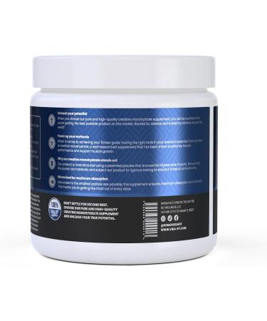 Micronized Creatine Monohydrate Powder 150g | Vegan Pure Creatine for Women & Men | No Fillers | Unflavored | 5000mg/5g Per Serving | 30 Servings - Buy Online on GoSupps.com