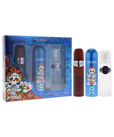 Cuba Cuba Wild Heart Men 3 Pc Gift Set - Buy Online on GoSupps.com