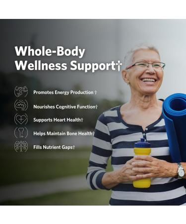 Cooper Complete - Basic One Multivitamin Iron Free - Daily Multivitamin and Mineral Supplement - 60 Tablets per Bottle. Pack of 3 60 Count (Pack of 3) - Buy Online on GoSupps.com