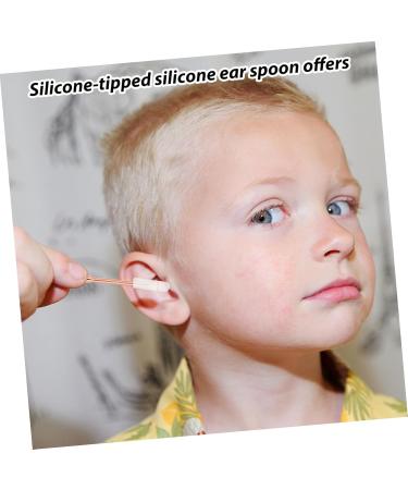 PACKOVE 20pcs Silicone Ear Cleaner Replacement Tips Soft Ear Wax Removal Sleeves for Gentle Cleaning Compatible Reusable and Easy to Replace - Buy Online on GoSupps.com