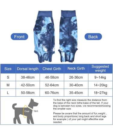 Recreational Suit for Dogs | Wound Protection for Puppies & Post-Op Recovery | Prevent Licking for Small Medium & Large Dogs - Buy Online on GoSupps.com