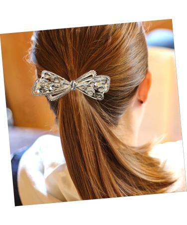 FRCOLOR Metal Hair Clips for Women Barrettes for Women Thin Hair Spring Hair Clips Hair Barrettes for Women Hair Accessories for Women Bride Hair Clips Rhinestones Alloy Hair Comb Miss - Buy Online on GoSupps.com