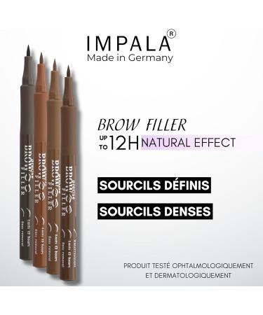 Impala I Precise Brow Filling I Color 3 Brown I Water Resistant & Long Lasting - Buy Online on GoSupps.com