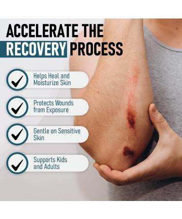 Triple Antibiotic Ointment Packets - 144 Box | Fast Healing First Aid Cream with Bacitracin Zinc & Neomycin Sulfate for Wounds Burns Cuts & Scratches - Buy Online on GoSupps.com