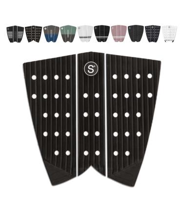 SYMPL Surf Traction Pad for Wide Surfboards  Fish & Grovel Boards  3 Pieces  Maximum 3M Grip  Skimboards, Wakesurfs Fish Pad