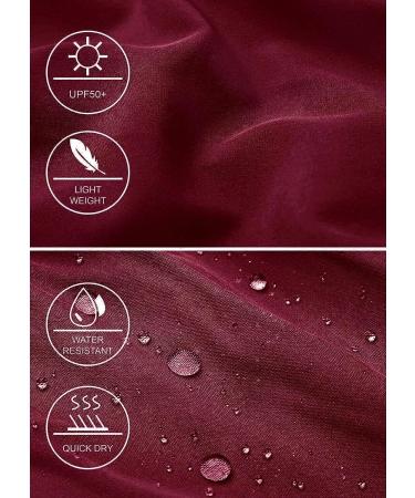 Women's Waterproof Quick Dry Hiking Cargo Shorts - Wine Red - Size XL - Buy Online on GoSupps.com