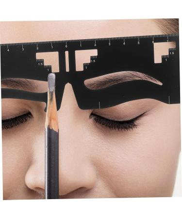 Beavorty Eyebrow Stencil Kit 4 pcs Permanent Template Shaping Stencils Brow Black Supplies Shape Balance Tools Stencil Makeup 1 count (Pack of 1) Blackx2pcs - Buy Online on GoSupps.com