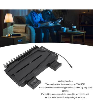 Game Controller RGB Cooling Base & Dual Charging Station - Efficient Cooling Stand for Gaming Consoles (Black) | Shop Internationally - Buy Online on GoSupps.com