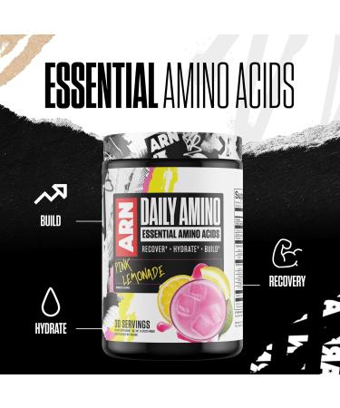 Arms Race Nutrition | ARN | Daily Amino Essential Amino Acids (30 Servings Punch) Punch 14 Ounce (Pack of 1) - Buy Online on GoSupps.com