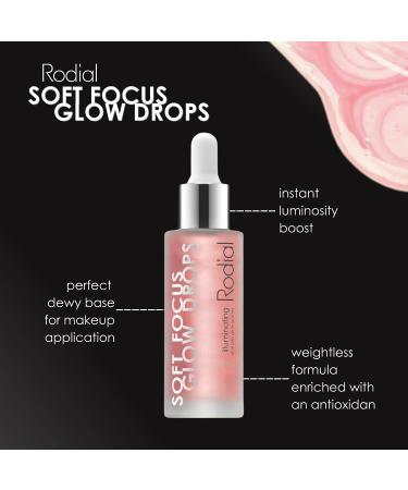 Soft Focus Glow Booster Drops - Illuminating Skin Serum with Glycerin and Antioxidants - Dewy Makeup Base 1 Fl Oz - Buy Online on GoSupps.com