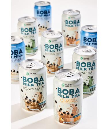 DaoHer Classic BOBA Milk Tea Multipacks (12 Count) - Authentic Taiwanese Bubble Tea - Buy Online on GoSupps.com