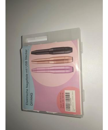 Buy Diyang Portable USB Electric Nail Miller | Professional Manicure Tool | Perfect Christmas Gift for Girls - Buy Online on GoSupps.com