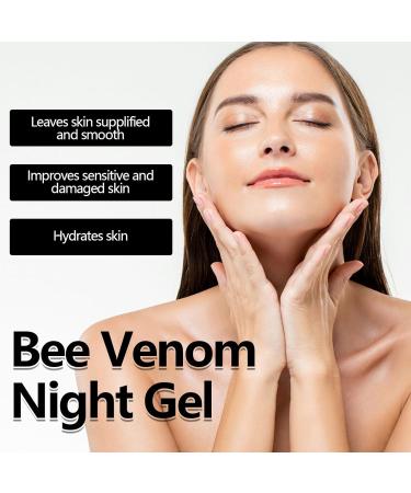 Anti-Aging Bee Venom Facial Gel Moisturizer Anti-Wrinkle Cream Firming Face Cream Facial Moisturizer with Collagen and Hyaluronic Acid Anti-Wrinkle Reduce Fine Lines - Buy Online on GoSupps.com