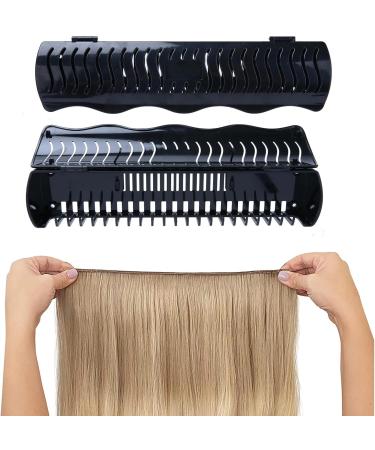 zwxqe Hair Extensions Hanger Hair Extension Holder Stand for Wall Lightweight Wig Holder Hair Extension Organizer Wall-mounted Hair Extension Holder Hair Extension Storage Rack Black - Buy Online on GoSupps.com