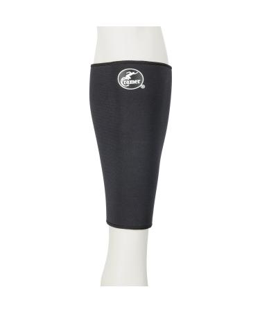 Cramer Neoprene Shin Splint Compression Sleeve Best Calf Support For Running Circulation Compression Leg Sleeve for Shin Splints Recovery Shin Splint Prevention Athletic Sleeves Black Medium Large Black