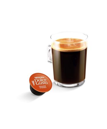 Nescaf Dolce Gusto Grande Intenso - 16 Coffee Capsules | Arabica Beans Hazelnut Crema | International Shipping - Buy Online on GoSupps.com