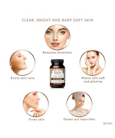 Shea Terra Kigelia Age Defense Collection - Natural Anti-Aging Clearing Face Mask with Mussiro & White Clay for Clear Bright Skin - 5oz - Buy Online on GoSupps.com