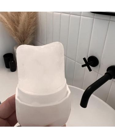 ICE ROLLER - Upgraded V-Shaped Design for DIY Facial Massage | Food-Grade Silicone | Perfect Gift for Women - Smooth Skin & Radiant Glow - Buy Online on GoSupps.com