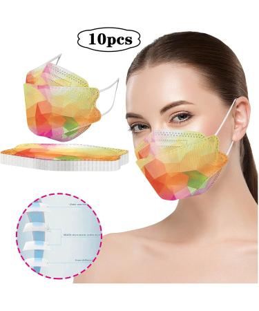 Ynipajk 10-Pack Adult Reusable & Washable Cloth Masks Breathable Neck Gaiters for Protection (#006 One Size) - Buy Online on GoSupps.com
