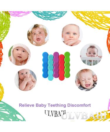 Buy Silicone Bite Ring Necklace - Cute Jewelry Pendant for Adults & Babies | Soft Sensory Breastfeeding Tools for Autism & ADHD | 5 Pieces - Buy Online on GoSupps.com