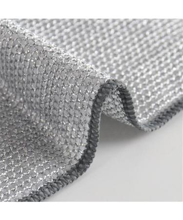 Magnifying Wire Dishwashing Rag Multifunctional Non-Scratch Wire Dishcloth Multipurpose Wire Dishwashing Rags for Wet and Dry for Dishes Sinks Counters Stove Tops (20) - Buy Online on GoSupps.com