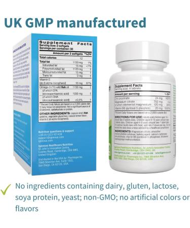 Pharmepa Restore EPA + Neurobalance Zinc Magnesium & Vitamin B6 Mood Health Bundle - Igennus - Buy Online on GoSupps.com