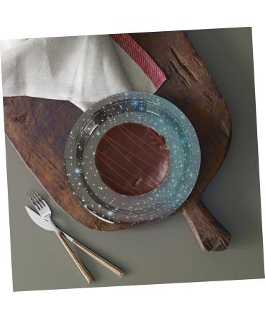 Buy Cabilock 24 Set Space-Themed Paper Plates & Cups - Perfect Outer Space Party Decorations & Dinnerware for Kids' Birthday Celebrations - Buy Online on GoSupps.com