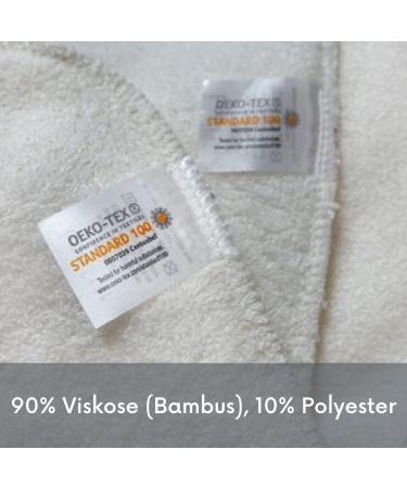 Buy Avo + Cado 3-Layer Bamboo Inserts Size 1 (5 Pieces) - Ultimate Absorbent Cloth Diaper Solution for Newborns - International Shipping Available - Buy Online on GoSupps.com