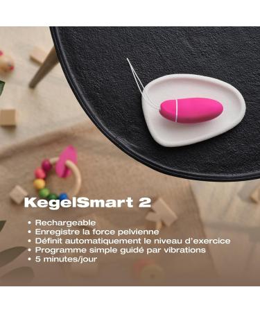 INTIMINA KegelSmart 2 - Pelvic Floor Exerciser for Women Kegel Balls for Women Tigthening Strengthening Device Kegel Device for Guided Training - Buy Online on GoSupps.com