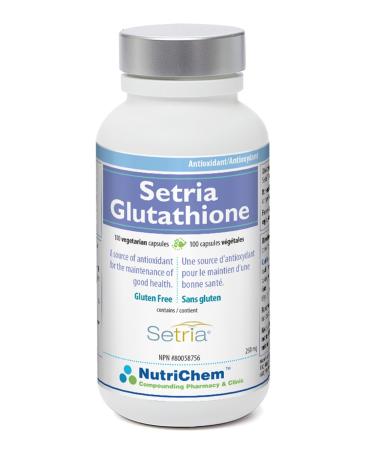 NutriChem Setria Glutathione | Detoxification | Immune Support | Liver Health | Stress Reduction | Brain Function and Fatigue | Gluten Soy and Egg Free