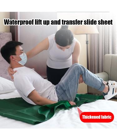 Slide Sheets for Moving Patients One Person Multi-Functional Waterproof Slide Sheets Repositioning and Assist Get Up for Elderly Disabled Paralyzed Patient on Bed 3 Sizes 75cm 135cm - Buy Online on GoSupps.com