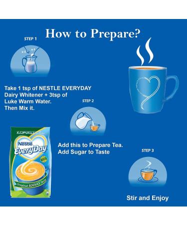 Nestle Everyday Milk Tea Coffee Powdered Milk Instant Mix (350G) Rich In Taste and Energy - Buy Online on GoSupps.com